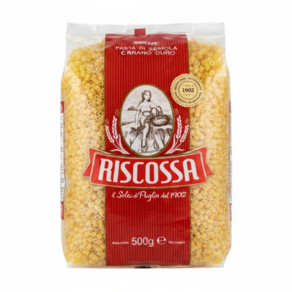Riscossa - Tubetti Rigati Pasta 500g