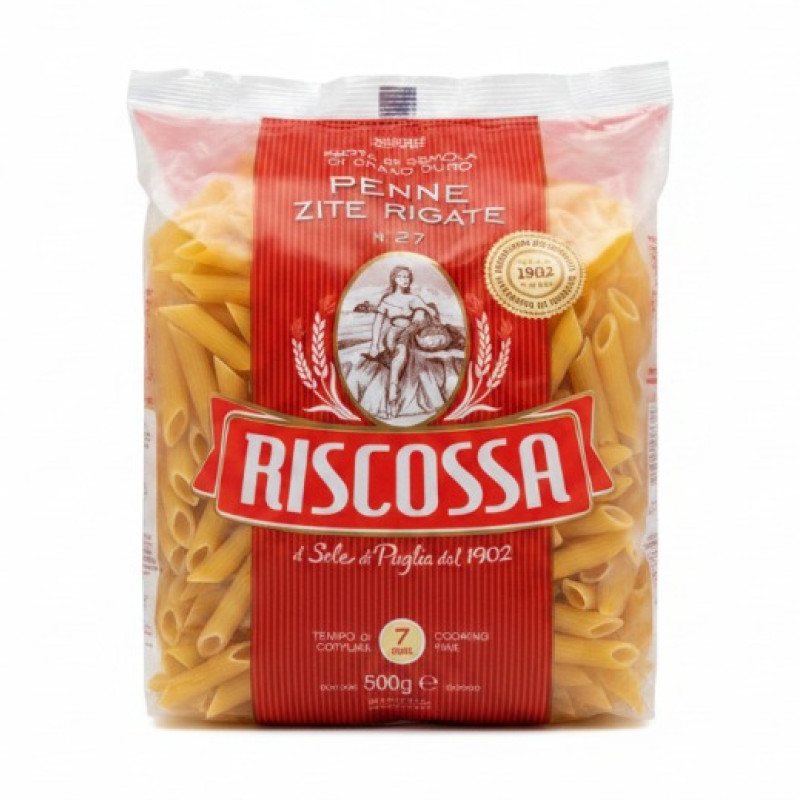 Riscossa - Penne Zite Rigate Pasta 500g
