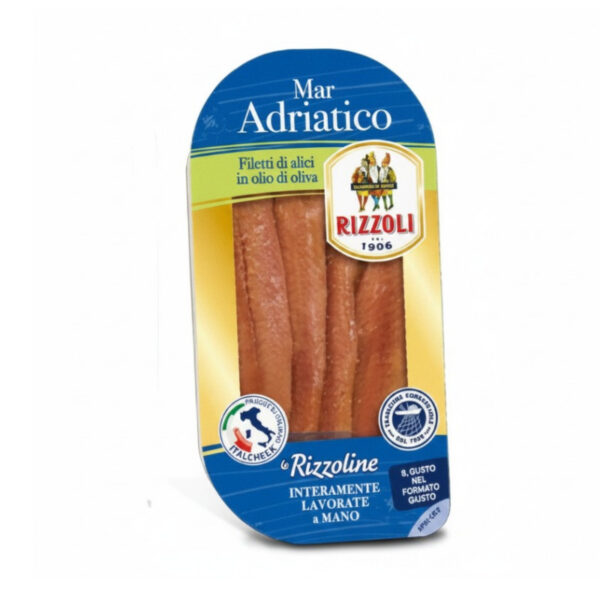 Rizzoli - Anchovy Fillets in Olive Oil 40g