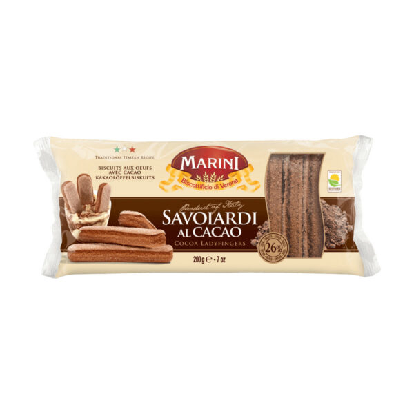 Marini - Savoiardi Cocoa Cookies 200g