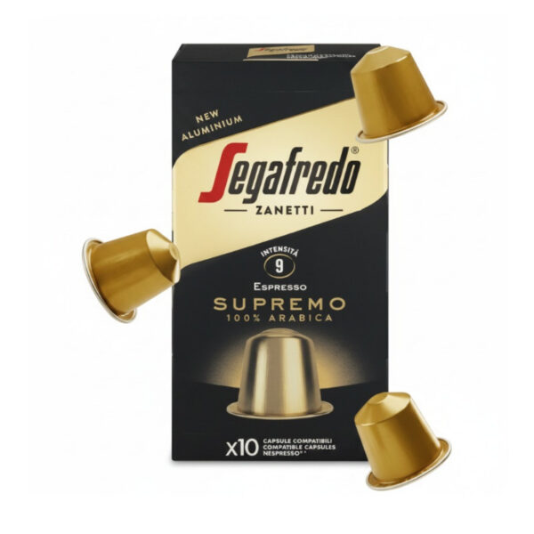 Segafredo - 100% Arabica Nespresso Compatible Capsules 10 x 5.1g