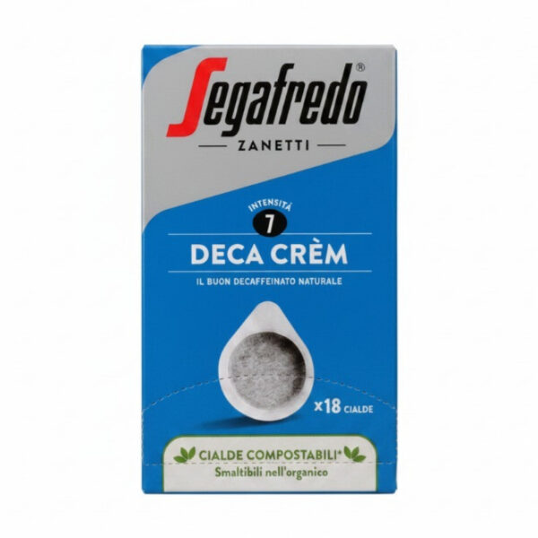 Segafredo - Deca Crem Decaf Coffee Pods 18x7gr