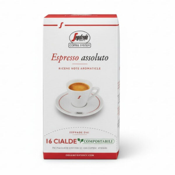 Segafredo - Espresso Assoluto Coffee Pods 16 x 7.2g