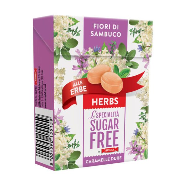 Serra - Sugar free Elderflower sweets 50g
