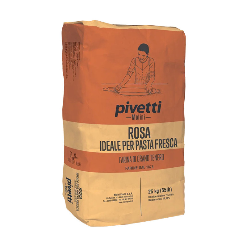 Pivetti - Pasta Rosa Flour 25kg