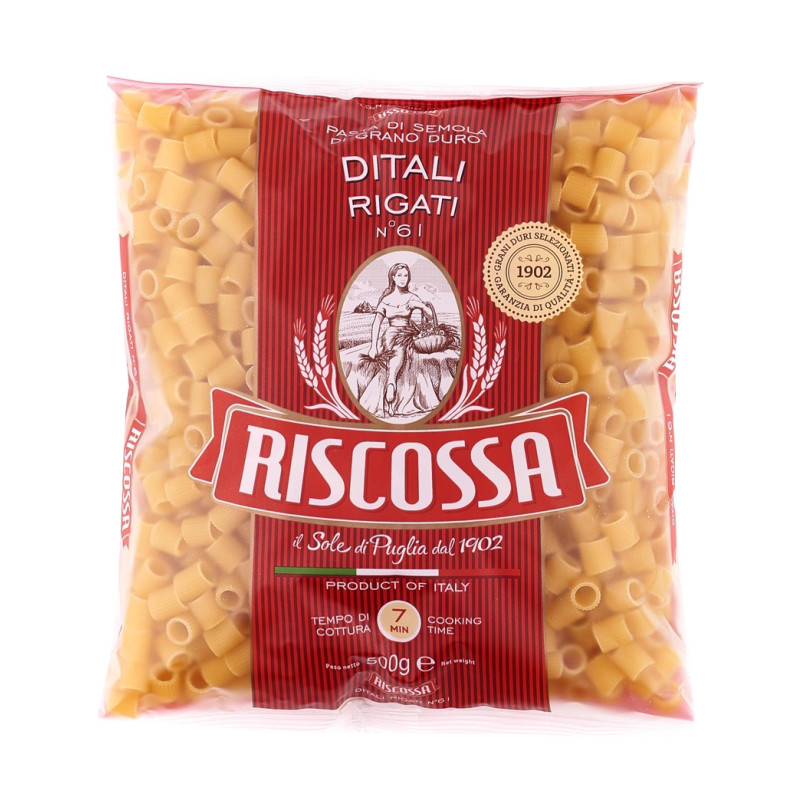 Riscossa - Ditali Rigati Pasta 500g
