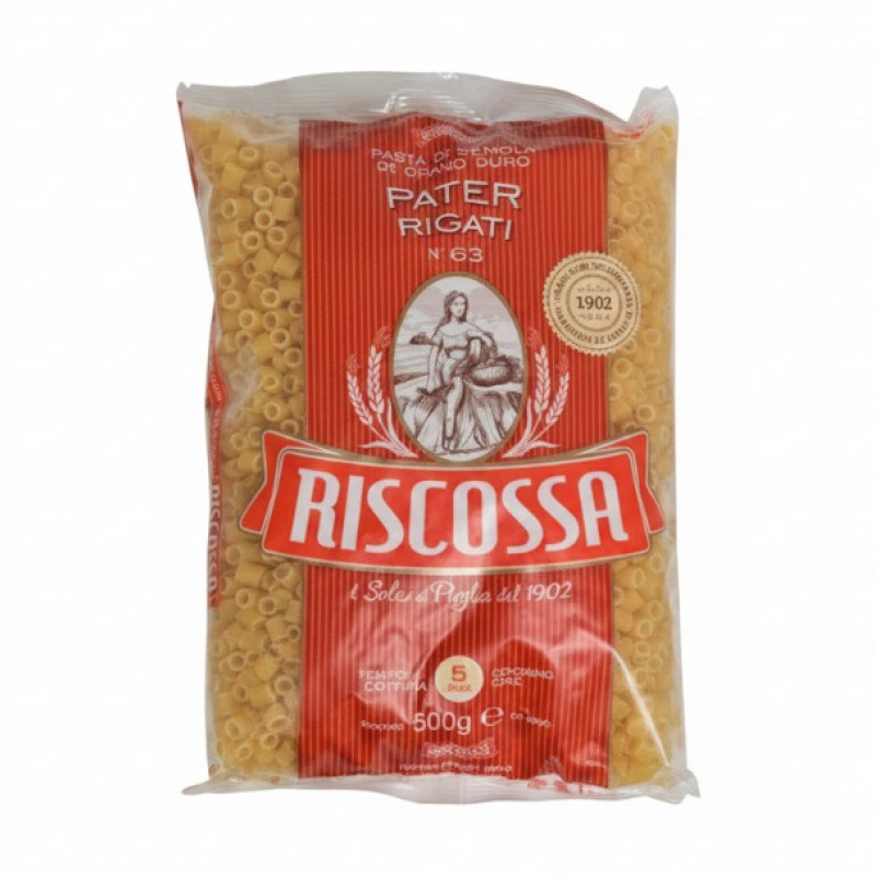 Riscossa - Pater Rigati Pasta 500g